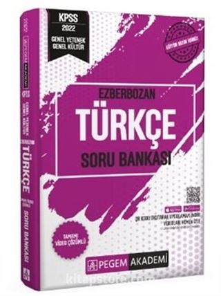 2022 Genel Yetenek Genel Kültür Ezberbozan Türkçe Soru Bankası