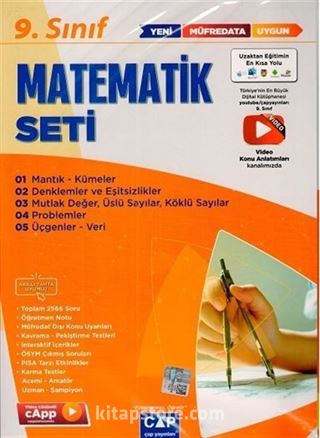 9. Sınıf Matematik Anadolu Seti