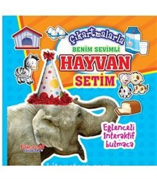 Çıkartmalarla Benim Sevimli Hayvan Setim