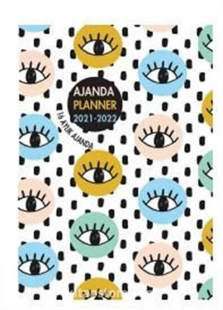 16 Aylık Ajanda 2021-2022 Eyes