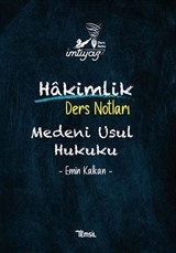 İmtiyaz Medeni Usul Hukuku Hakimlik Ders Notları