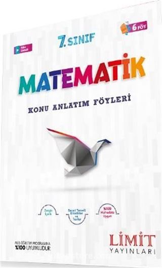 7.Sınıf Matematik Konu Anlatım Föyleri 6 Föy