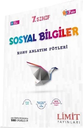 7.Sınıf Sosyal Bilgiler Konu Anlatım Föyleri 7 Föy