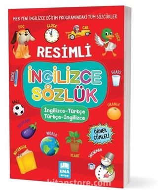 Resimli İngilizce Türkçe Türkçe İngilizce Sözlük (Örnek Cümleli)