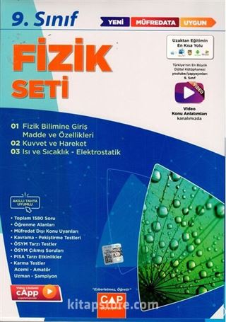 9. Sınıf Anadolu Fizik Seti