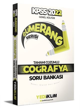 2022 KPSS Genel Kültür Bumerang Coğrafya Tamamı Çözümlü Soru Bankası