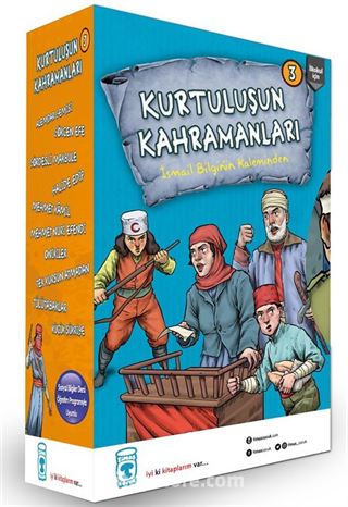 Kurtuluşun Kahramanları 3 (10 Kitap)