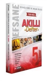 5.Sınıf Din Kültürü ve Ahlak Bilgisi Efsane Yeni Nesil Akıllı Defter