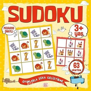 Çocuklar İçin Sudoku-Çıkartmalı (3+ Yaş)