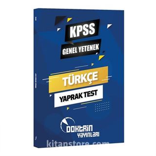 2022 KPSS Türkçe Yaprak Test