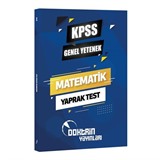 2022 KPSS Matematik Yaprak Test