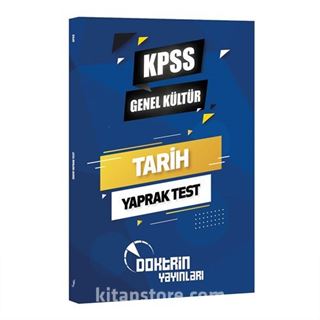 2022 KPSS Tarih Yaprak Test