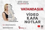 2022 KPSS Vatandaşlık Video Kafa Notlar