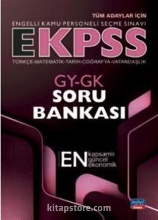 E-KPSS GY-GK Soru Bankası / Türkçe-Matematik-Tarih-Coğrafya-Vatandaşlık