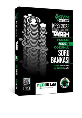 2022 KPSS Genel Kültür ÖSYM Ne Sorar Tarih Tamamı Video Çözümlü Soru Bankası