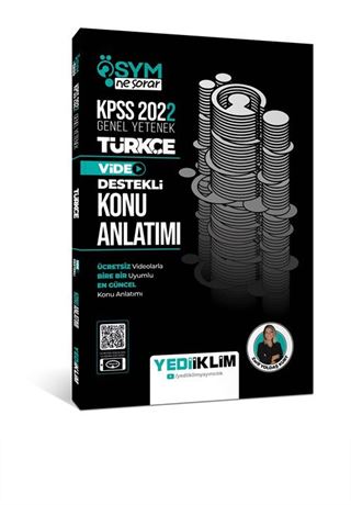 2022 KPSS Genel Yetenek ÖSYM Ne Sorar Türkçe Video Destekli Konu Anlatımı