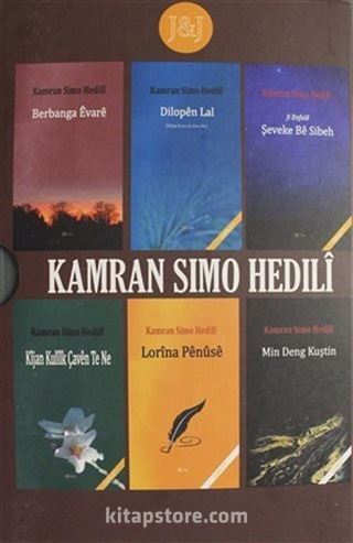 Kamran Simo Hedili Hemu Helbest Seti (6 Kitap Takım)