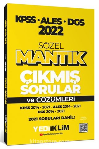 2022 KPSS-ALES-DGS Sözel Mantık Çıkmış Sorular ve Çözümleri