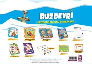 Buz Devri Matematik Destekli Etkinlik Seti (Poşet Çanta Seti)