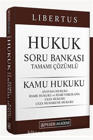 2022 KPSS A Grubu Libertus Hukuk Tamamı Çözümlü Soru Bankası ( Kamu Hukuk )