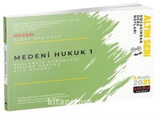 Medeni Hukuk 1 Ders Notları