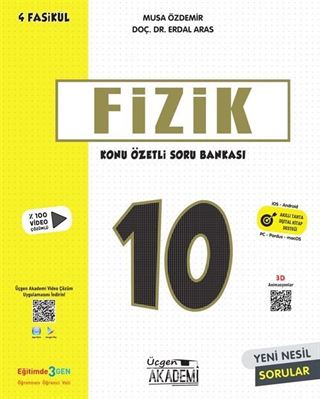 10. Sınıf Fizik Konu Özetli Soru Bankası (4 Fasikül)