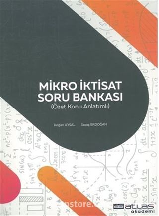 Mikro İktisat Soru Bankası Özet Konu Anlatımlı