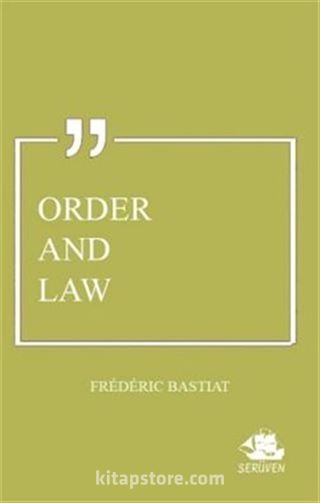 Order and Law