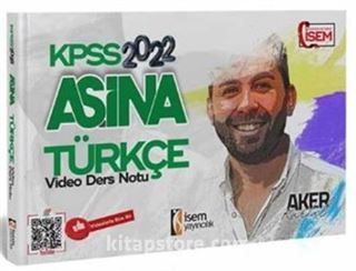 2022 KPSS Aşina Türkçe Video Ders Notu