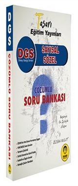 2022 DGS Sayısal-Sözel Yetenek Çözümlü Soru Bankası