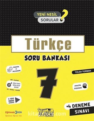 7. Sınıf Türkçe Soru Bankası