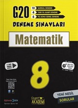 8. Sınıf Matematik 20'li Deneme Sınavı