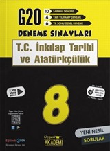 8. Sınıf T. C. İnkılap Tarihi ve Atatürkçülük 20'li Deneme Sınavı