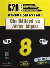 8. Sınıf Din Kültürü ve Ahlak Bilgisi 20'li Deneme Sınavı