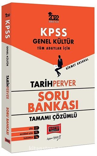 2022 KPSS Genel Kültür TarihPerver Tamamı Çözümlü Soru Bankası