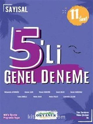 11. Sınıf 5'li Sayısal Deneme