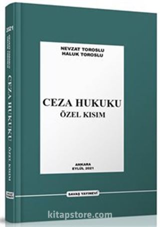 Ceza Hukuku Özel Kısım