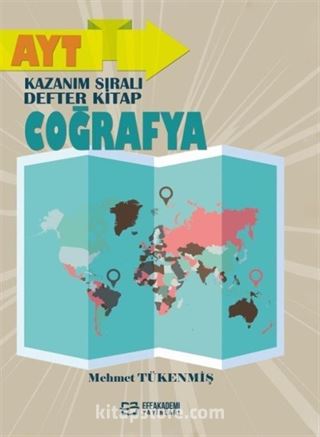 AYT Coğrafya Kazanım Sıralı Defter Kitap