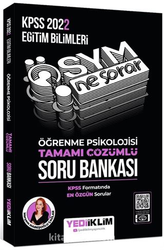 2022 KPSS Eğitim Bilimleri ÖSYM Ne Sorar Öğrenme Psikolojisi Tamamı Çözümlü Soru Bankası