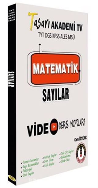 DGS ALES TYT Matematik Sayılar Video Ders Notları