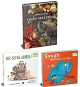 Hayvanları Seviyorum Seti - Organik Kitap (3 Kitap Takım)