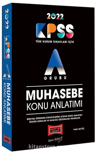 2022 KPSS A Grubu Muhasebe Konu Anlatımı