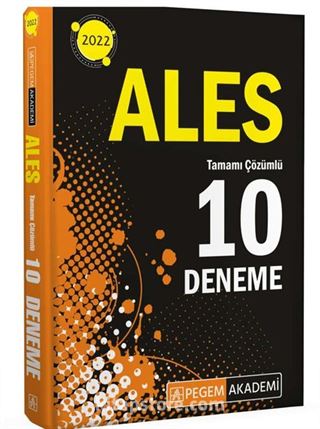 2022 ALES Tamamı Çözümlü 10 Deneme