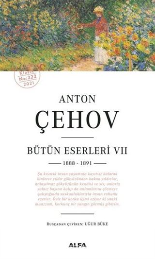 Anton Çehov Bütün Eserleri VII (1888 -1891)