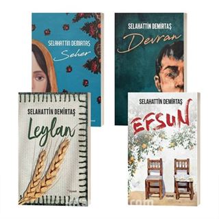 Selahattin Demirtaş Seti (Seher & Devran & Leylan & Efsun) (4 Kitap)