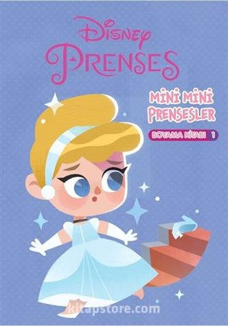 Disney Prenses Mini Mini Prensesler Boyama Kitabı 1