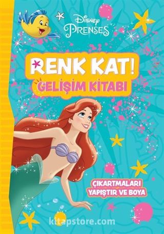 Disney Prenses Renk Kat Gelişim Kitabı