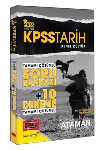 2022 KPSS Genel Kültür Tarih Ataman Tamamı Çözümlü Soru Bankası + 10 Deneme