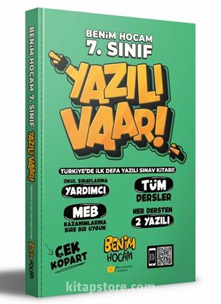 7. Sınıf Yazılı Var Benim