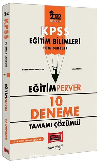 2022 KPSS Eğitim Bilimleri EğitimPerver Tamamı Çözümlü 10 Deneme